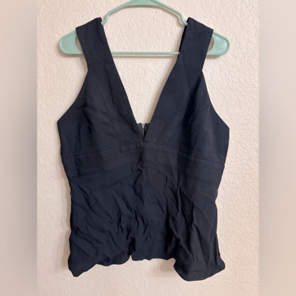 Trouvé Black Sleeveless Fitted Tank Top